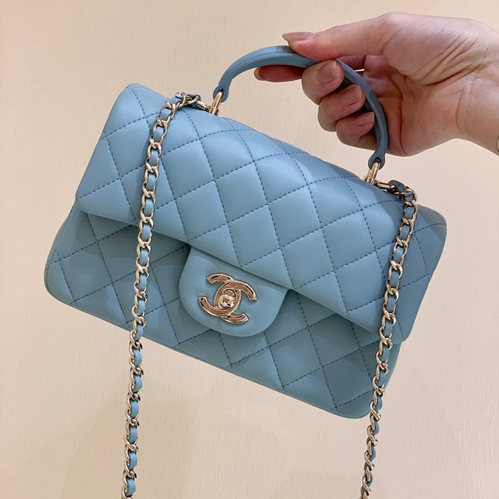 シャネル ハンドバッグ CF 20×13×9cm