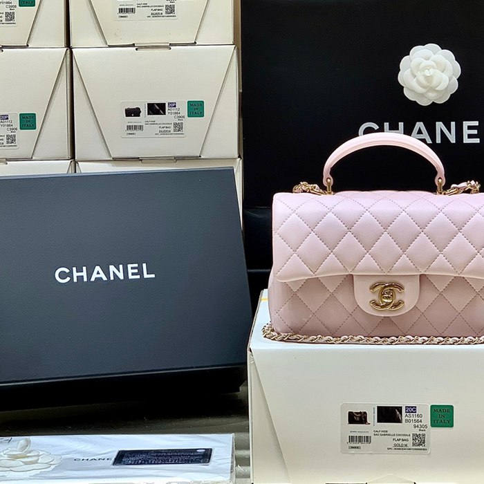 シャネル ハンドバッグ CF 20×13×9cm