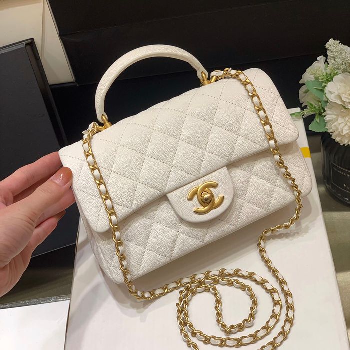 シャネル ハンドバッグ CF 20×13×9cm