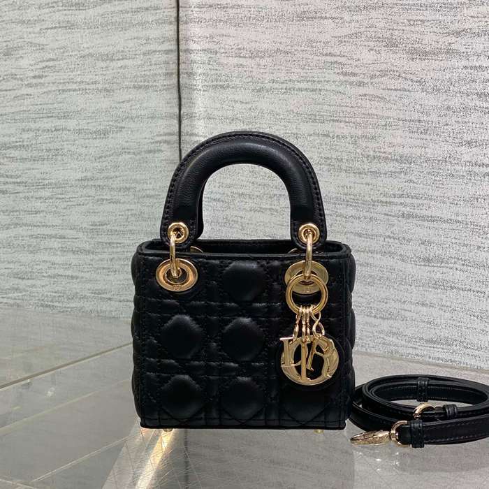 ディオール ハンドバッグ レディディオール 12×10×5cm