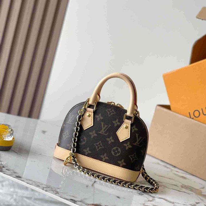 LV ショルダーバッグ ハンドバッグ アルマ 18×12×8cm