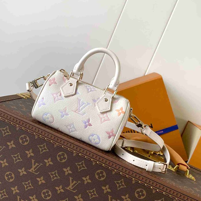 LV ショルダーバッグ ハンドバッグ スピーディ 10×7.5×16cm