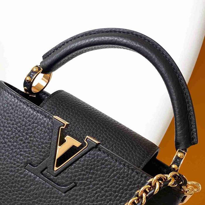 LV ハンドバッグ カプシーヌ 21×14×8cm