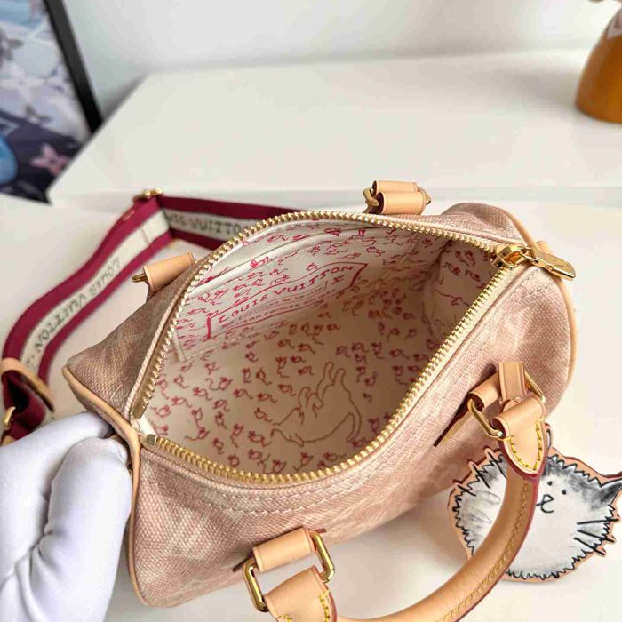LV ショルダーバッグ ハンドバッグ スピーディ 20.5×13.5×12cm