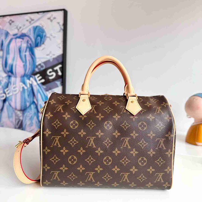 LV ショルダーバッグ トートバッグ スピーディ 30×21×17cm