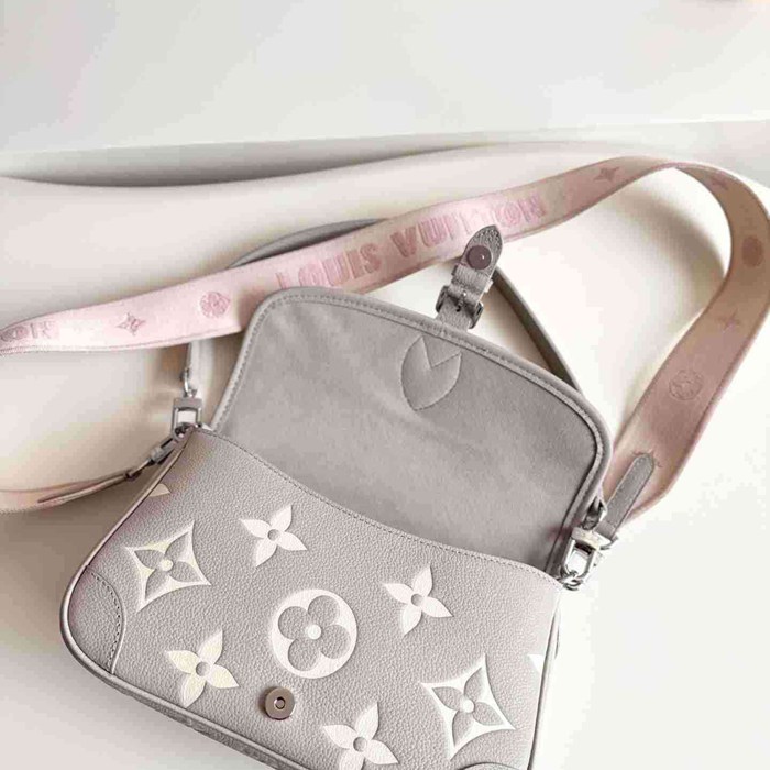 LV ショルダーバッグ レザー ハンドバッグ ディアン 24×15×9cm