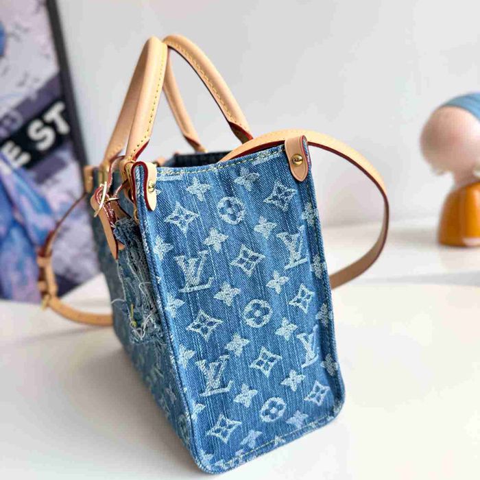 LV ショルダーバッグ ハンドバッグ オンザゴー 25×19×11.5cm