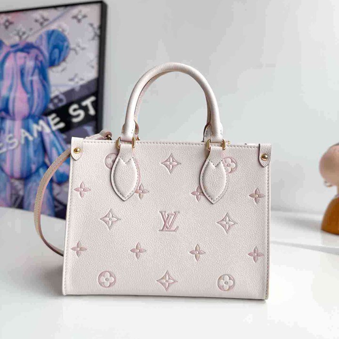 LV ショルダーバッグ ハンドバッグ オンザゴー 25×19×11.5cm