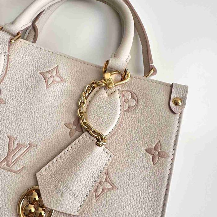 LV ショルダーバッグ ハンドバッグ オンザゴー 25×19×11.5cm