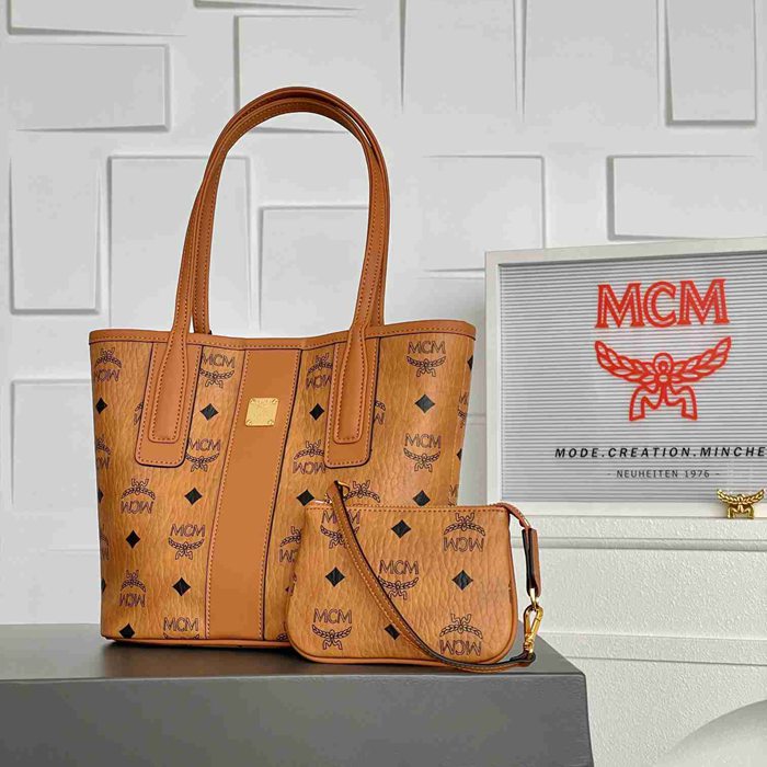 MCM トートバッグ リズ 28×11.5×20cm