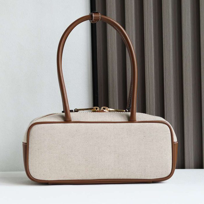 MIUMIU ショルダーバッグ キャンバス ボーリングバッグ 28×12×9cm