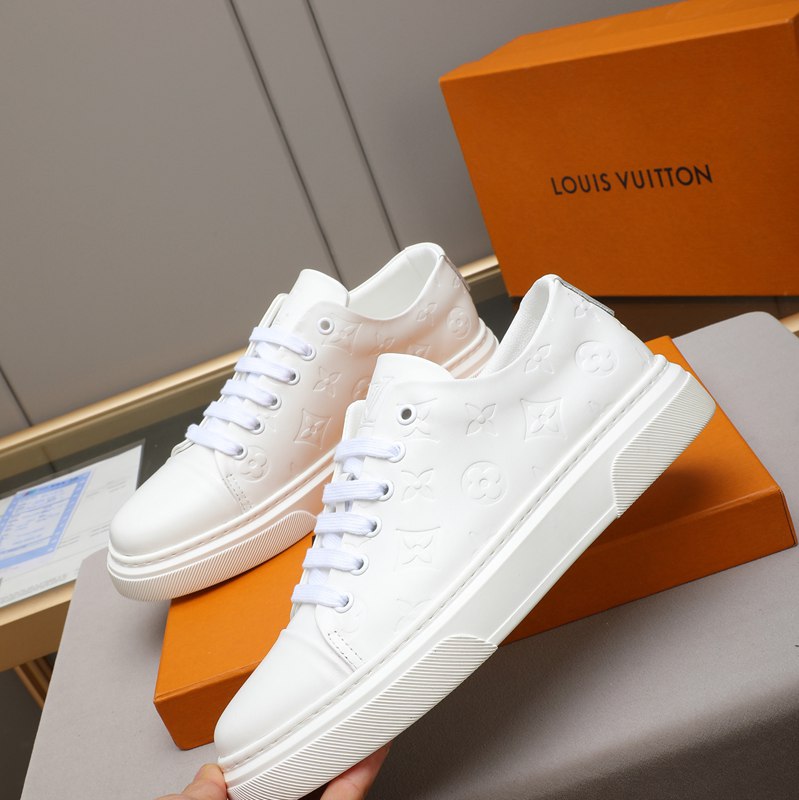 LV メンズ スニーカー レザー 38-44