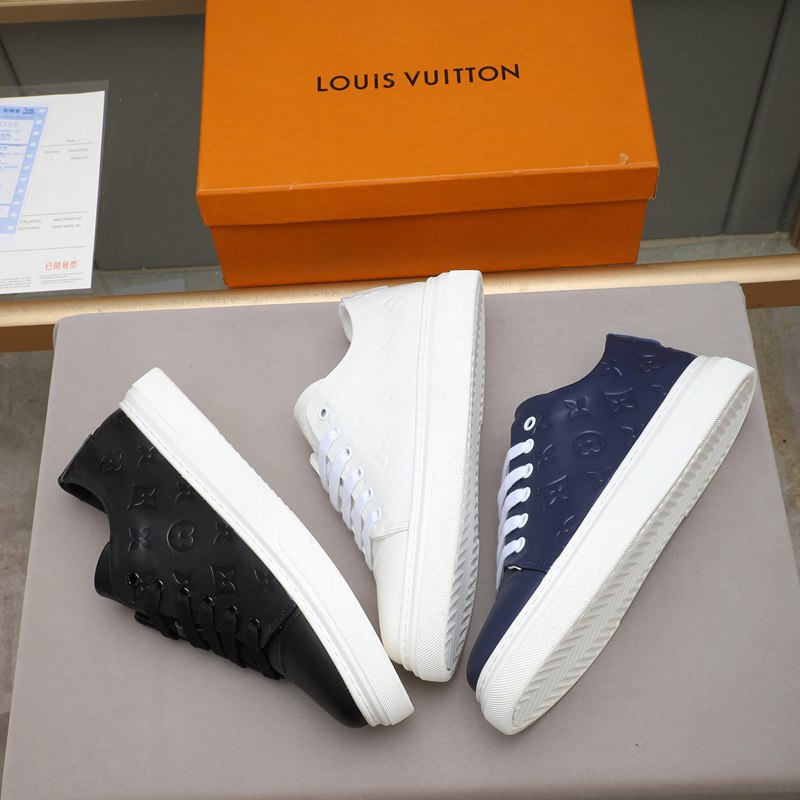 LV メンズ スニーカー レザー 38-44