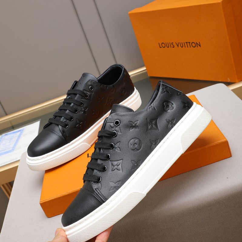 LV メンズ スニーカー レザー 38-44