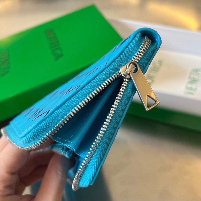 BOTTEGA VENETA イントレチャート ロングウォレット メンズ 19×10×2cm