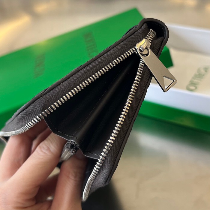BOTTEGA VENETA イントレチャート ロングウォレット メンズ 19×10×2cm