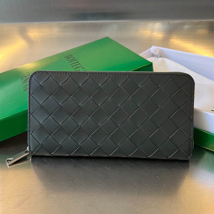 BOTTEGA VENETA イントレチャート ロングウォレット メンズ 19×10×2cm BOTTEGA VENETA イントレチャート ロングウォレット メンズ 19×10×2cm
