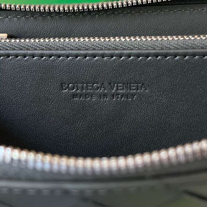 BOTTEGA VENETA イントレチャート ロングウォレット メンズ 19×10×2cm