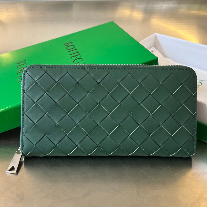 BOTTEGA VENETA イントレチャート ロングウォレット メンズ 19×10×2cm BOTTEGA VENETA イントレチャート ロングウォレット メンズ 19×10×2cm