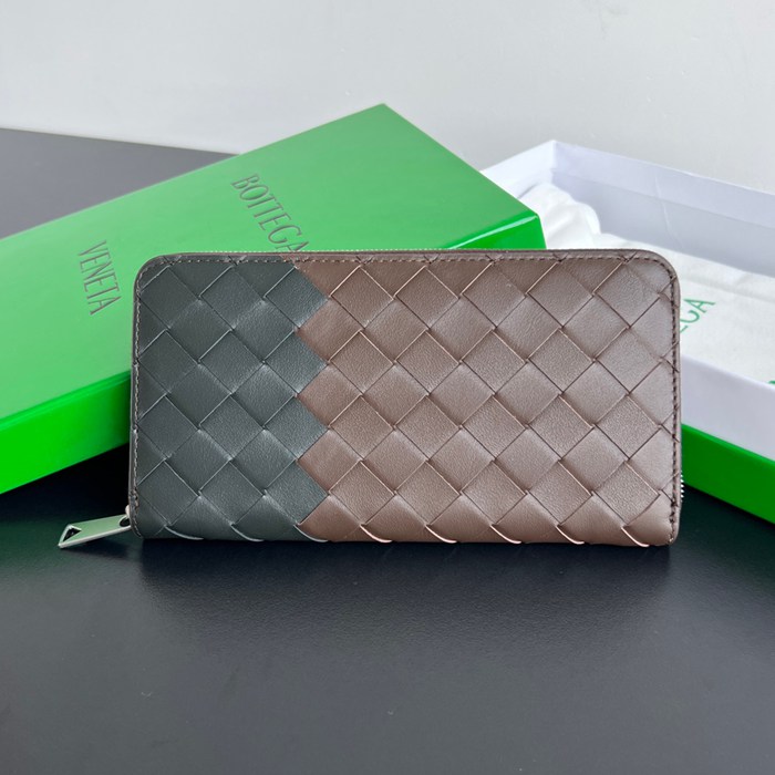 BOTTEGA VENETA イントレチャート ロングウォレット メンズ 19×10×2cm BOTTEGA VENETA イントレチャート ロングウォレット メンズ 19×10×2cm