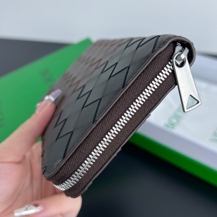 BOTTEGA VENETA イントレチャート ロングウォレット メンズ 19×10×2cm