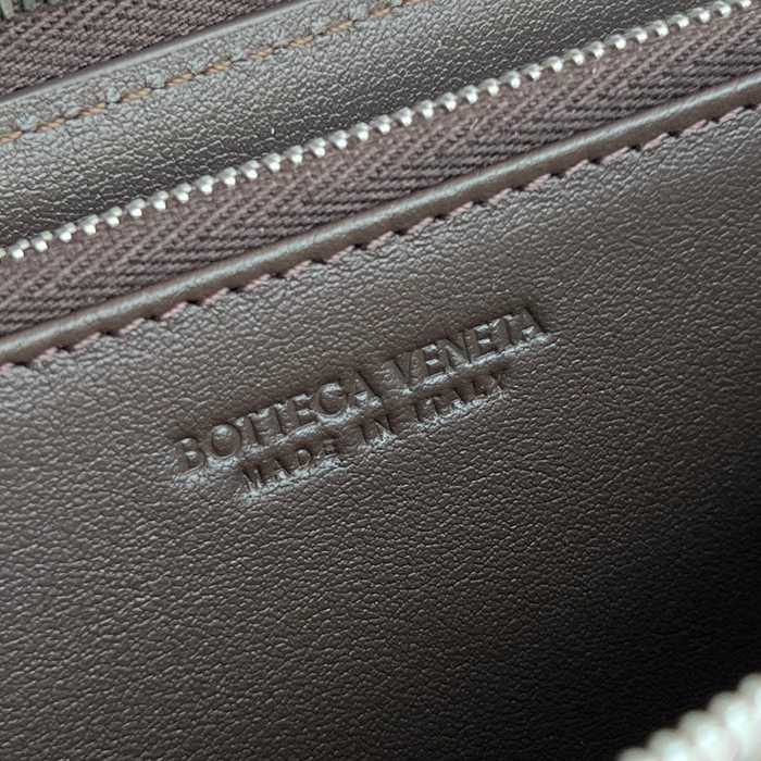 BOTTEGA VENETA イントレチャート ロングウォレット メンズ 19×10×2cm