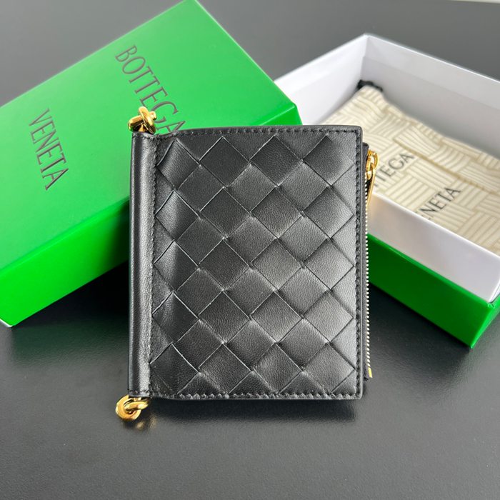 BOTTEGA VENETA ソルスティス 二つ折り財布 レディース 11.5×10×1cm