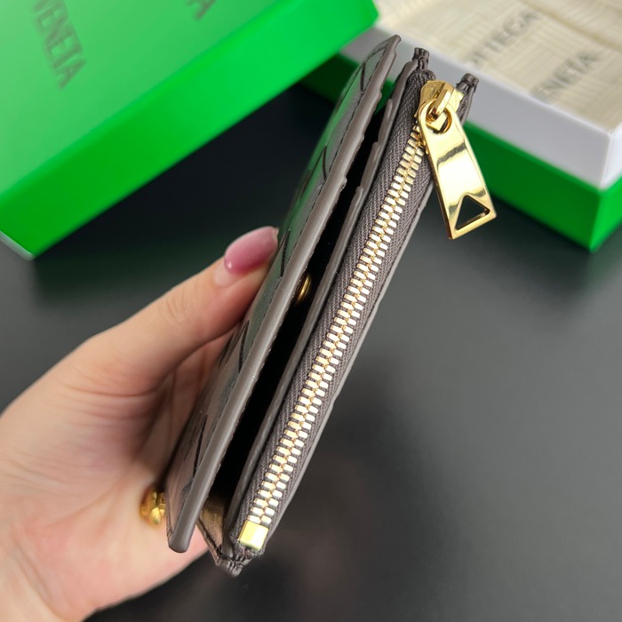 BOTTEGA VENETA ソルスティス 二つ折り財布 スモール レディース 11.5×10×1cm