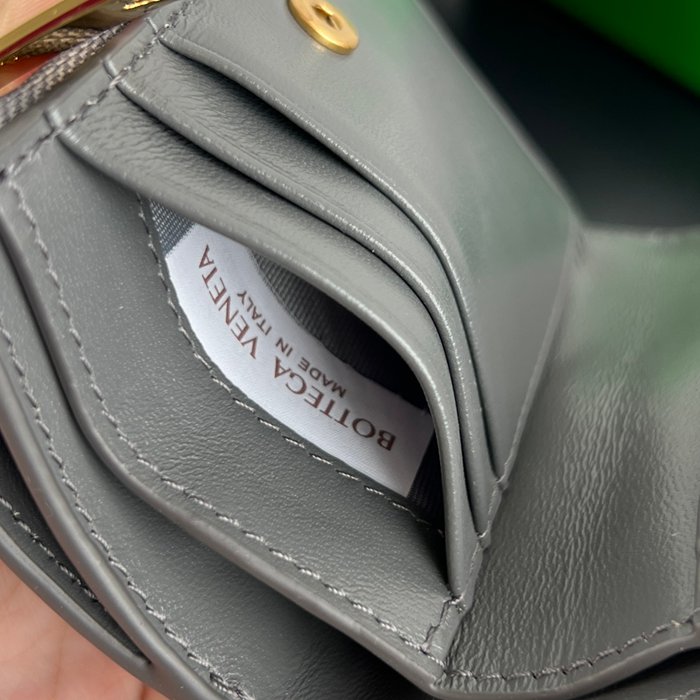BOTTEGA VENETA ソルスティス 二つ折り財布 スモール レディース 11.5×10×1cm
