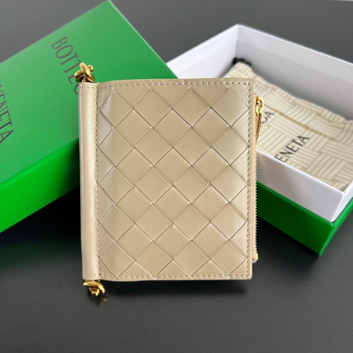 BOTTEGA VENETA ソルスティス 二つ折り財布 レディース 11.5×10×1cm