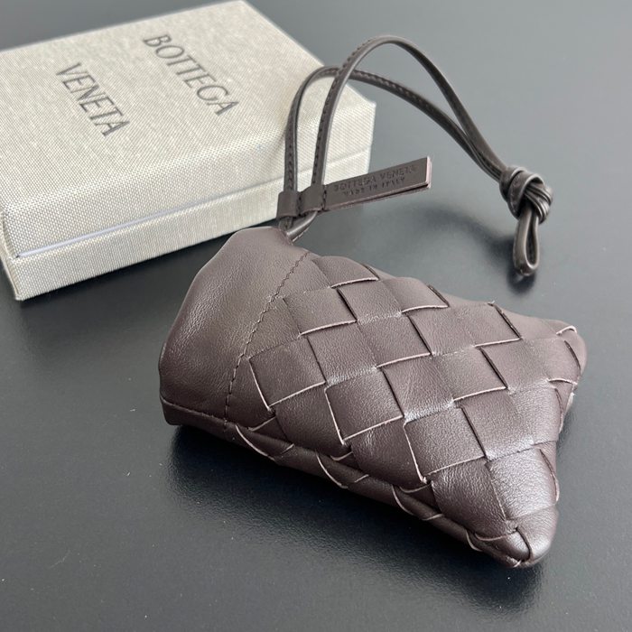 BOTTEGA VENETA ラムスキン カードケース チャーム レディース 11×8.5cm