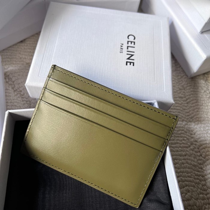 CELINE トリオンフ カードケース カーフレザー レディース 11×8cm