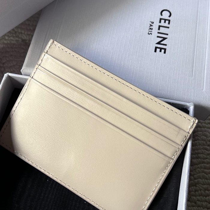 CELINE トリオンフ カードケース カーフレザー レディース 11×8cm