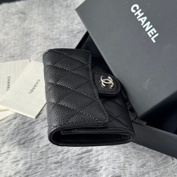CHANEL CF カードケース カーフレザー レディース 11×8.5×3cm
