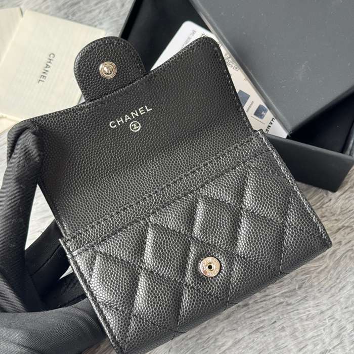 CHANEL CF カードケース カーフレザー レディース 11×8.5×3cm