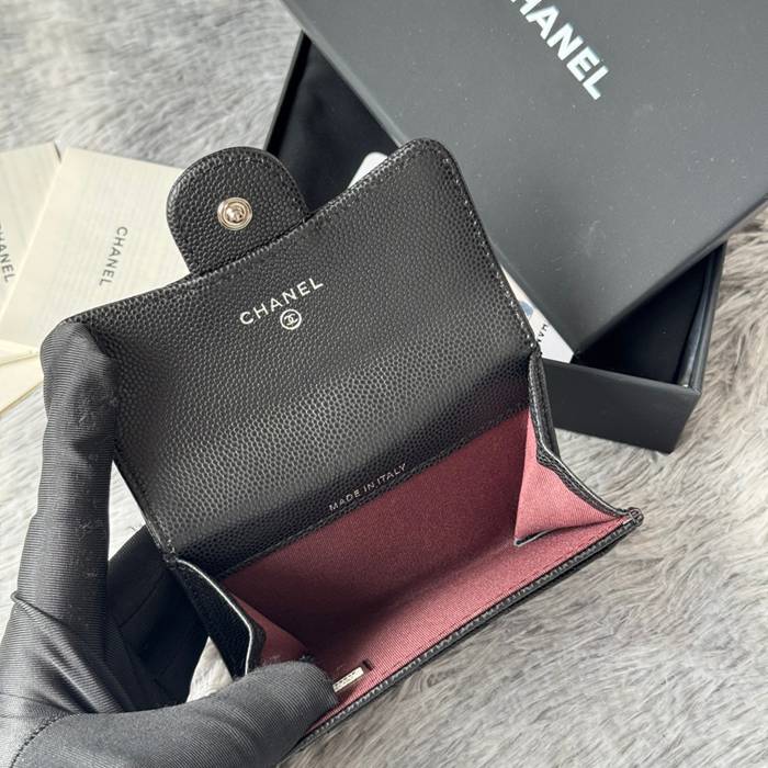 CHANEL CF カードケース カーフレザー レディース 11×8.5×3cm