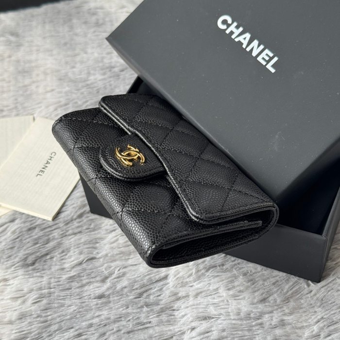 CHANEL CF カードケース カーフレザー レディース 11×8.5×3cm