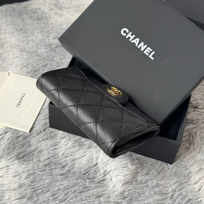CHANEL CF カードケース カーフレザー レディース 11×8.5×3cm