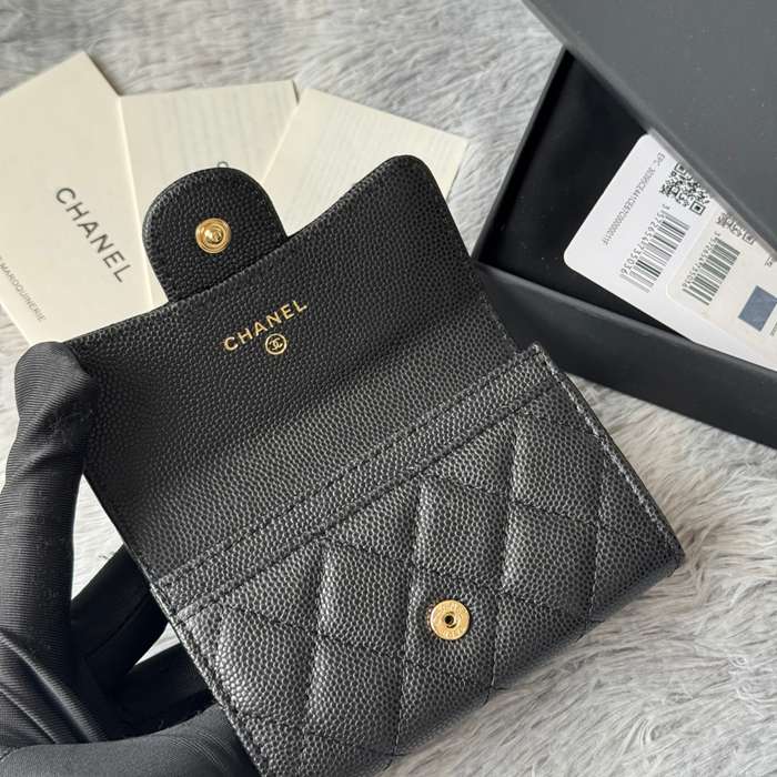 CHANEL CF カードケース カーフレザー レディース 11×8.5×3cm