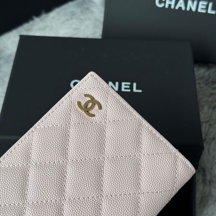 CHANEL パスポートケース カーフレザー ユニセックス 14.5×10.5×2cm