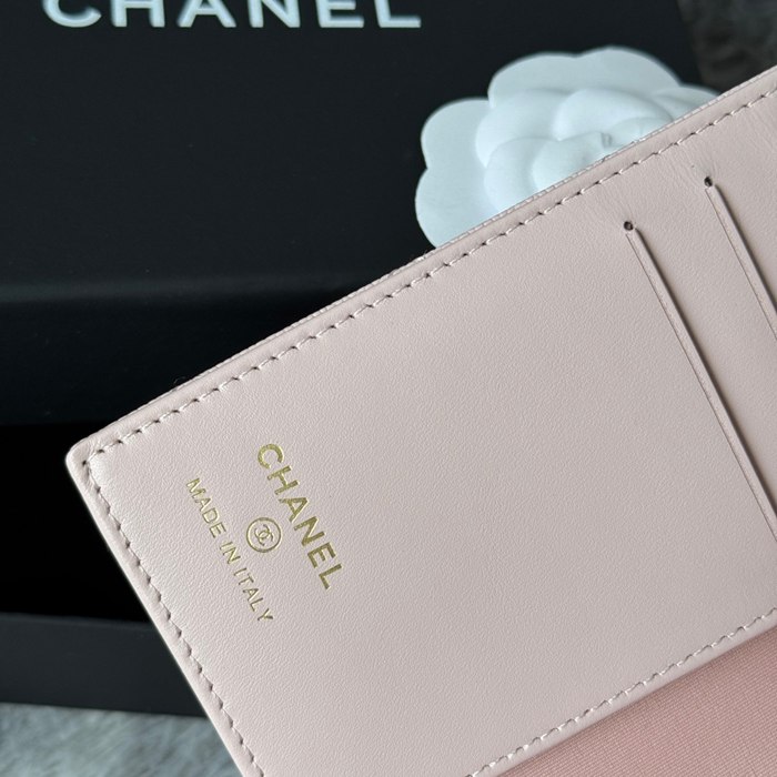 CHANEL パスポートケース カーフレザー ユニセックス 14.5×10.5×2cm