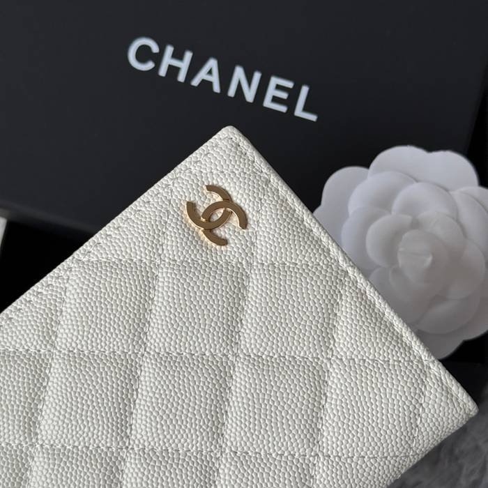 CHANEL パスポートケース カーフレザー ユニセックス 14.5×10.5×2cm