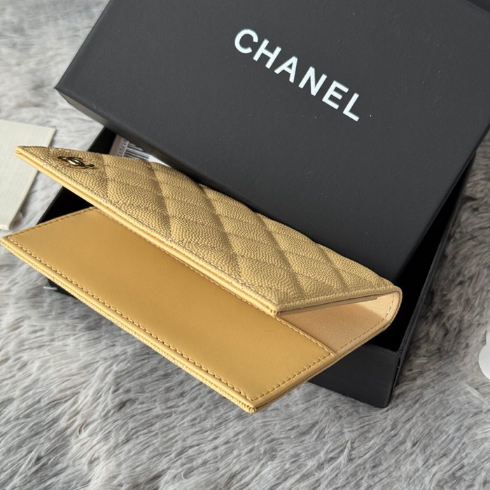 CHANEL パスポートケース カーフレザー ユニセックス 14.5×10.5×2cm