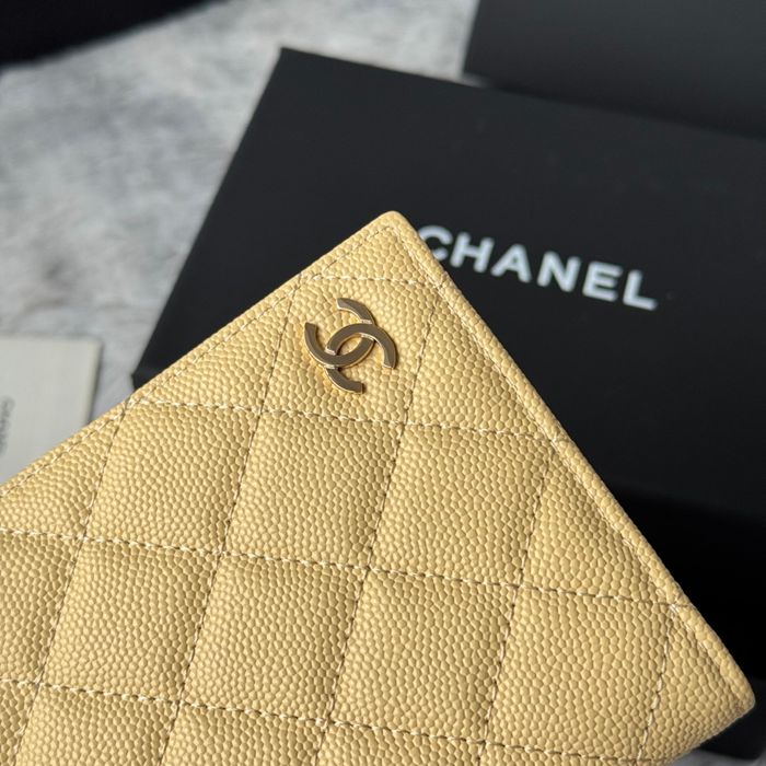 CHANEL パスポートケース カーフレザー ユニセックス 14.5×10.5×2cm