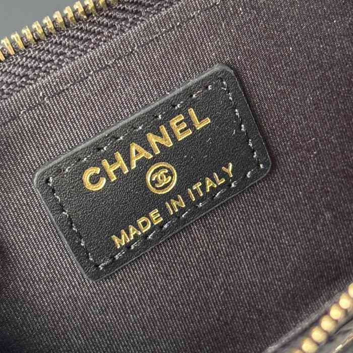 CHANEL L字ジップコインパース カーフレザー レディース 12×7cm