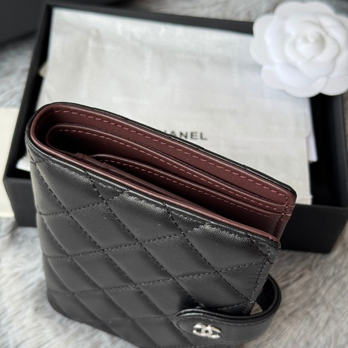 CHANEL パスポートケース カーフレザー ユニセックス 15×10×3cm