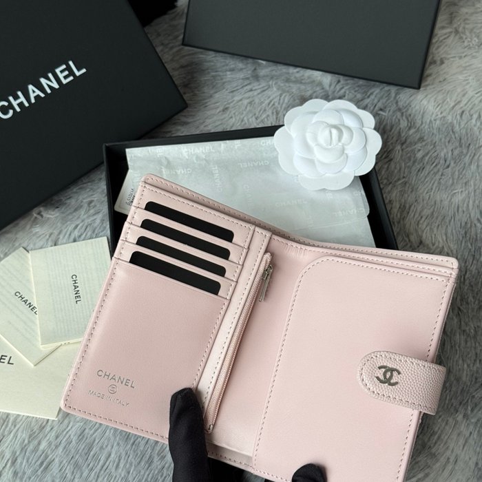 CHANEL パスポートケース カーフレザー ユニセックス 15×10×3cm