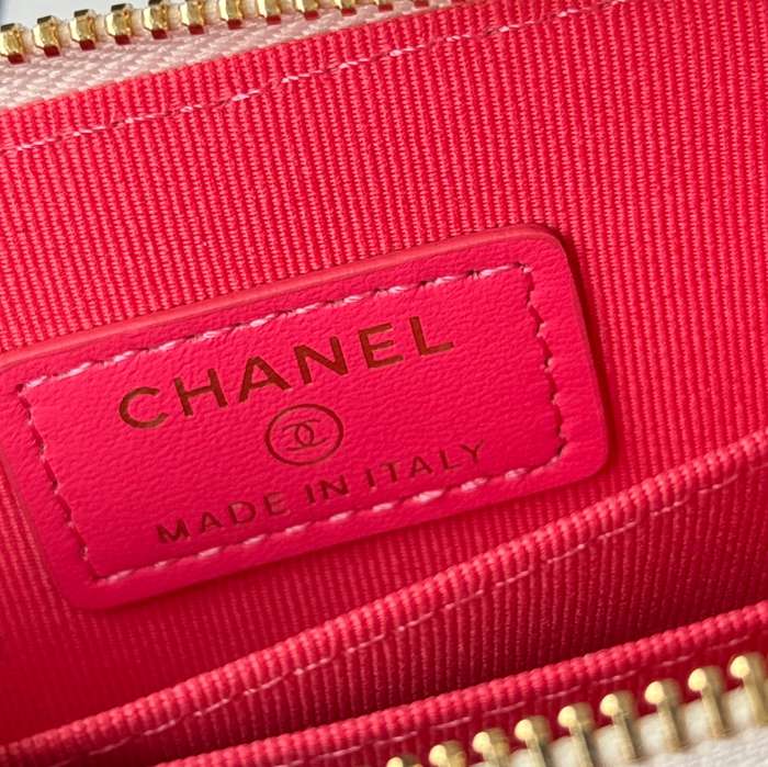 CHANEL カードケース カーフレザー レディース 11×7.5cm