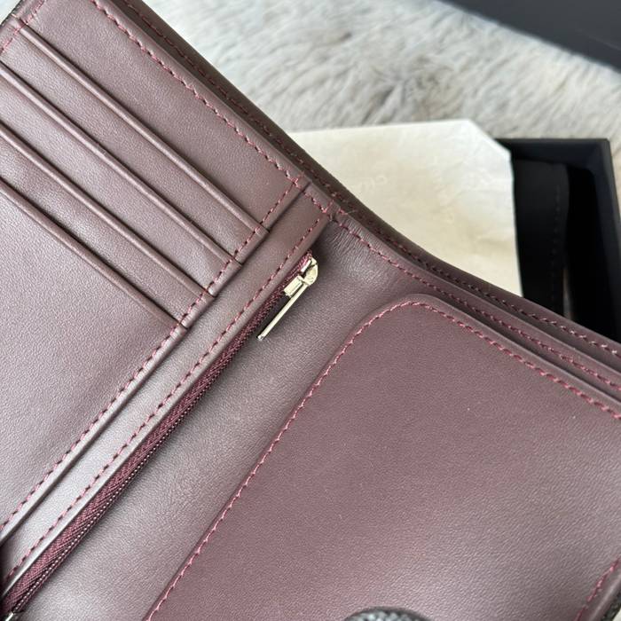 CHANEL パスポートケース カーフレザー ユニセックス 15×10×3cm