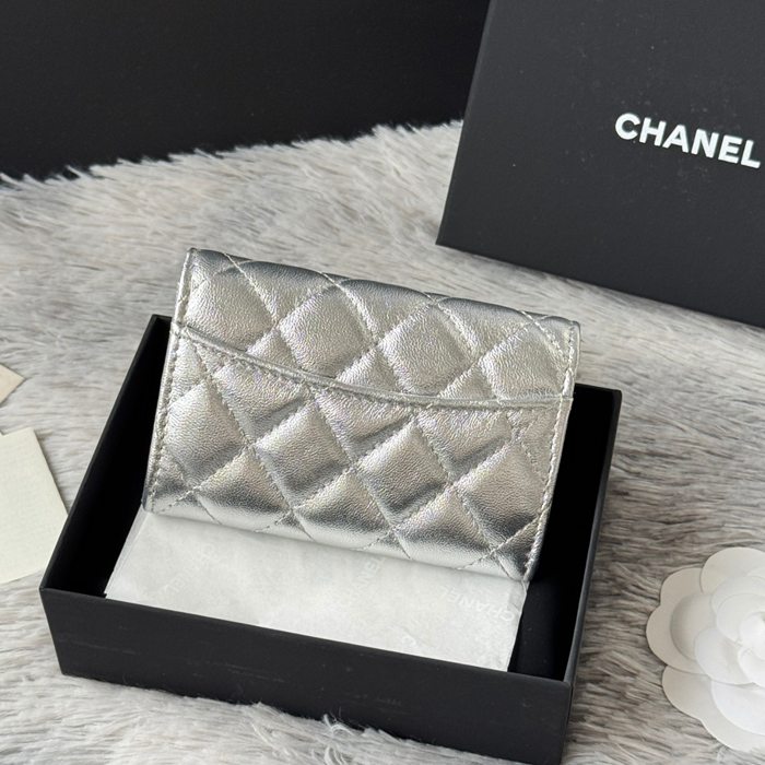 CHANEL カードケース カーフレザー レディース 11×8.5×3cm